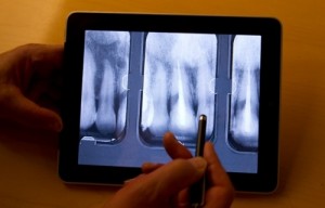 iPad radiografie