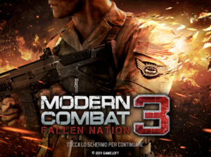 Modern Combat 3 Fallen Nation iPad