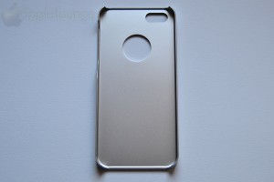 moshi iGlaze armour for iPhone silver, particolare interno della cover fuori dalla scatola - TheAppleLounge.com