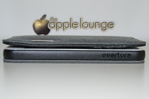 moshi overture for iPhone 5 (Falcon Gray), immagine laterale custodia - TheAppleLounge.com