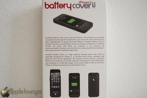 VaVeliero battery cover for iPhone 5, confezione (retro particolare) - TheAppleLounge.com