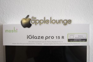 moshi iGlaze pro 15 R, cover per MacBook Pro 15 Retina Display (confezione fronte superiore) - TheAppleLounge.com