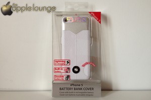 iPhone 5 Battery Bank Cover by Puro, immagine frontale confezione - TheAppleLounge.com