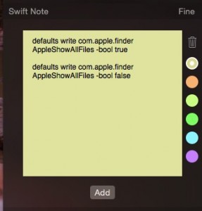 swift note app tutorial