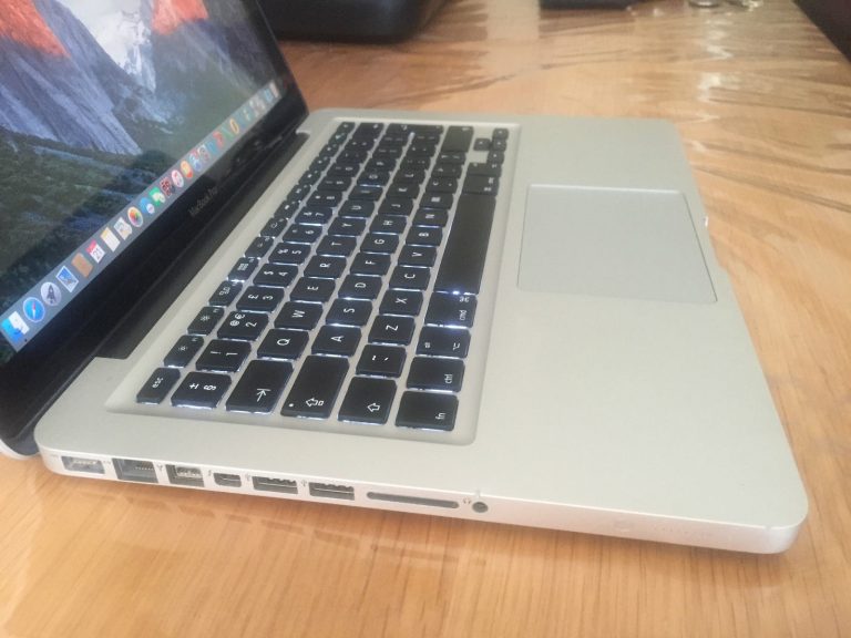 Калибровка дисплея macbook pro 15 2011